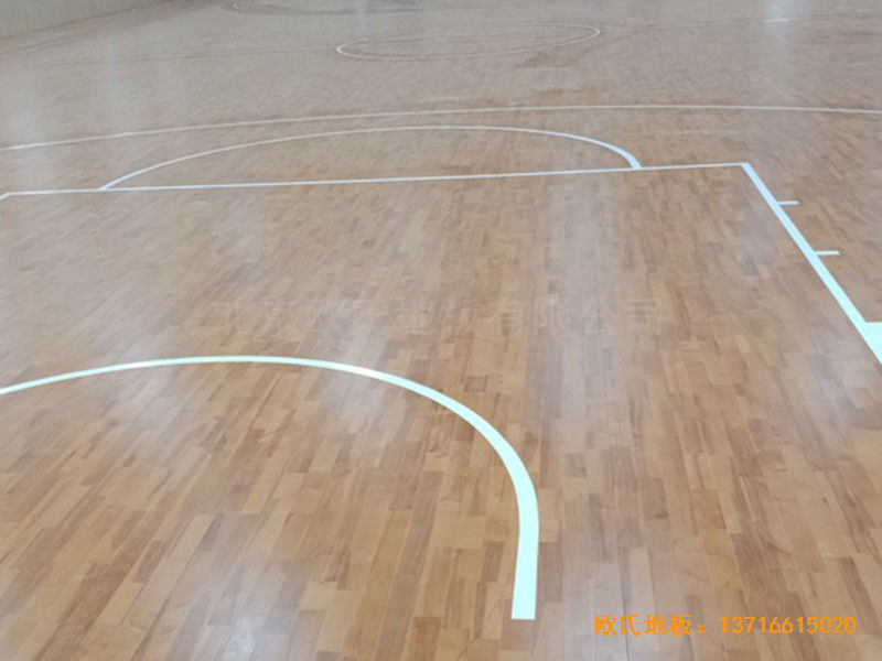 廣西南寧雅貴綜合訓練館體育木地板鋪設案例5