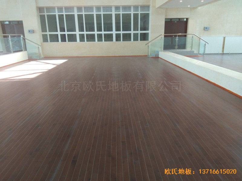 青海海宴路77號地質科大樓運動場所運動木地板鋪裝案例3