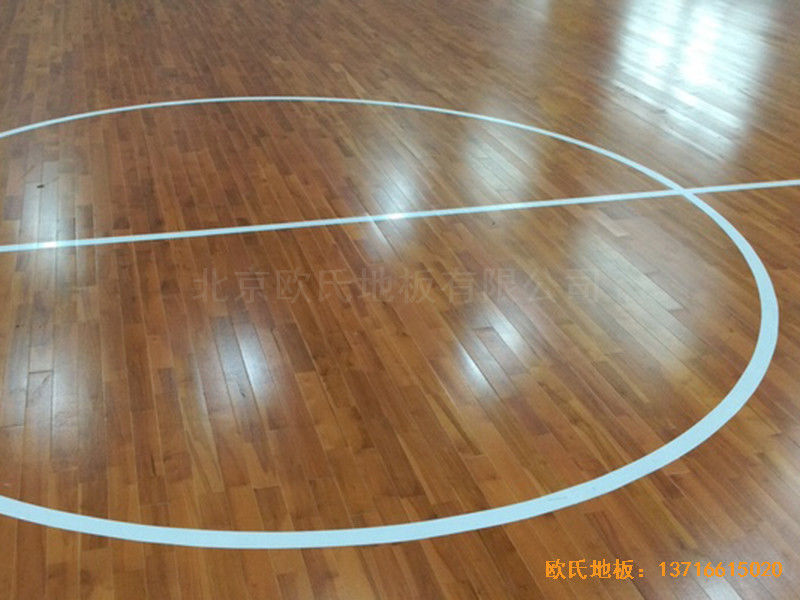 南京江寧區籃球俱樂部體育地板安裝案例4