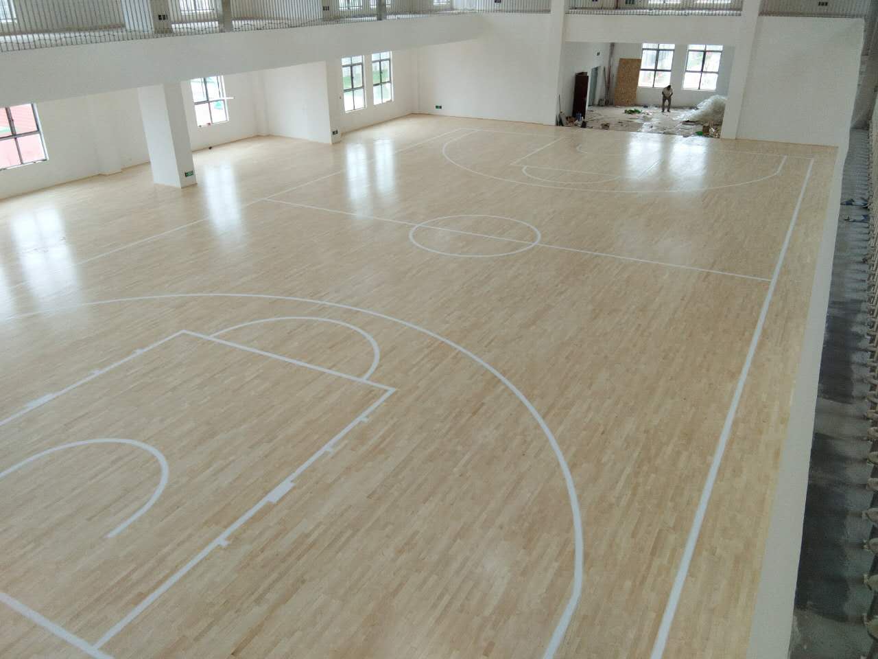 湖北天門杭州華泰小學籃球館項目