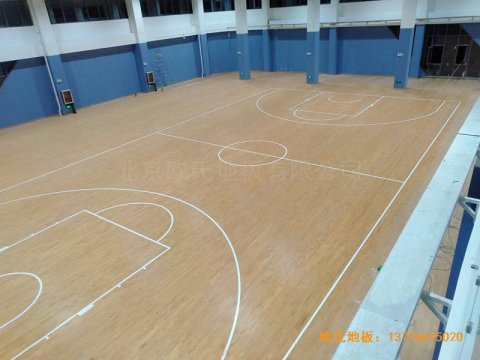 山東實驗二小青島分?；@球館體育木地