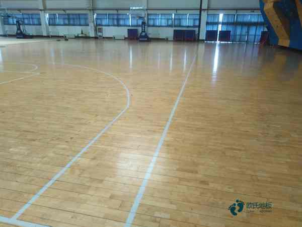 大學運動場木地板施工方案2