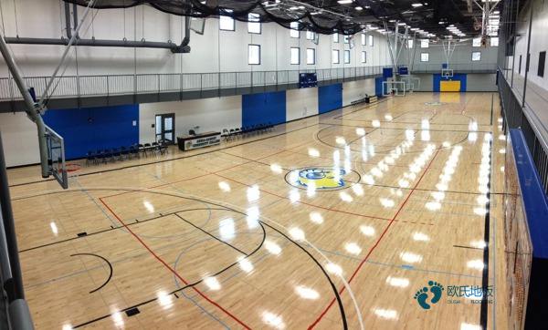 板式龍骨運動籃球木地板價格一般多少錢一平方米